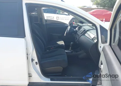 2010 Nissan Versa 1.8S из США, поврежденный, VIN 3N1BC1CP4AL458341